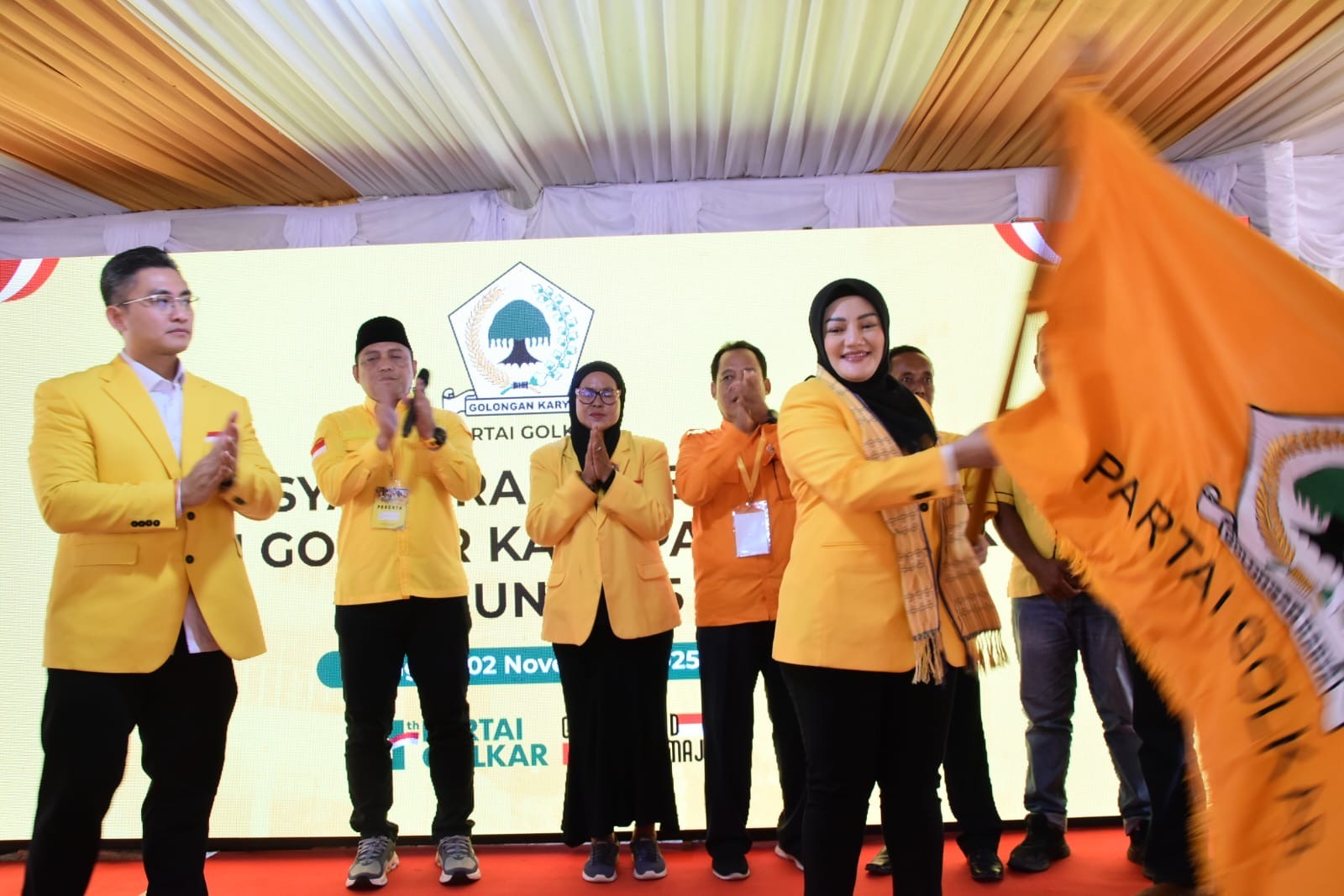 Seluruh PK Golkar Lebak Sepakat Minta Adde Rosi Pimpin DPD II 